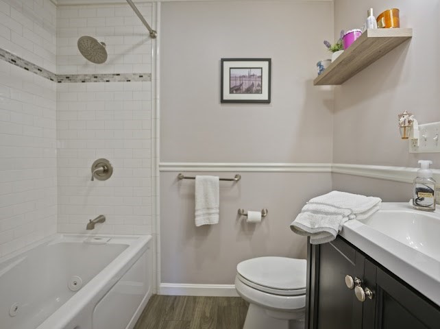 9 Middlefield Place Acushnet, MA 02743 - Photo 12 of 14 a bathroom with a sink and a mirror