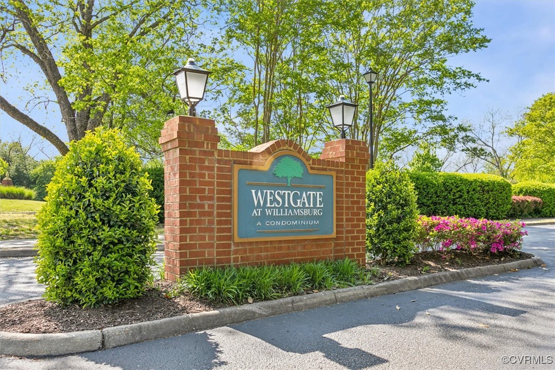 2104 Westgate Circle Williamsburg, VA 23185 - Photo 40 of 45 a sign on the side of a building