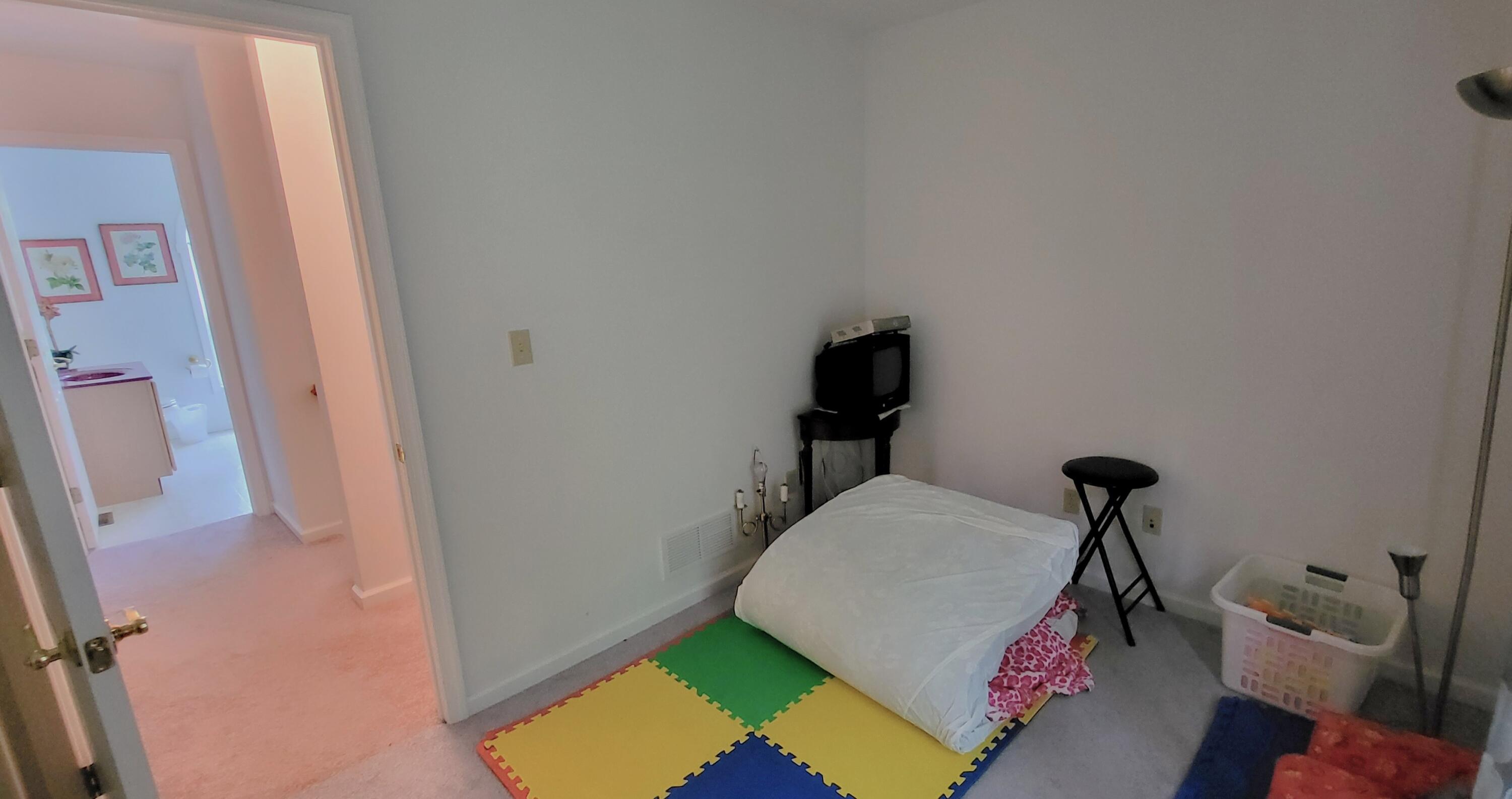 6251 Decker Road Bushkill, PA 18324 - Photo 18 of 58 a bedroom with a bed and a mirror