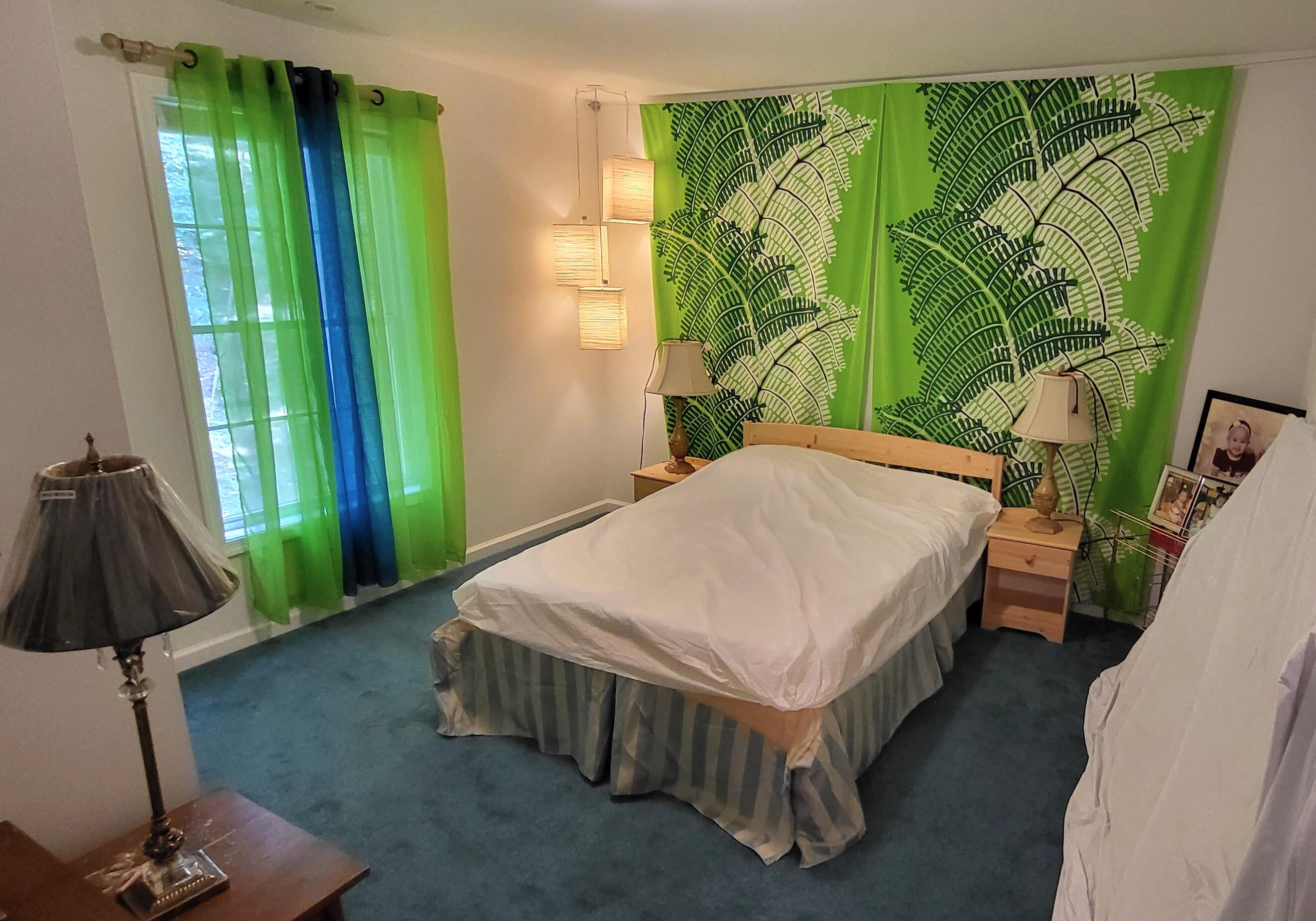 6251 Decker Road Bushkill, PA 18324 - Photo 19 of 58 a bed sitting in a room next to a window