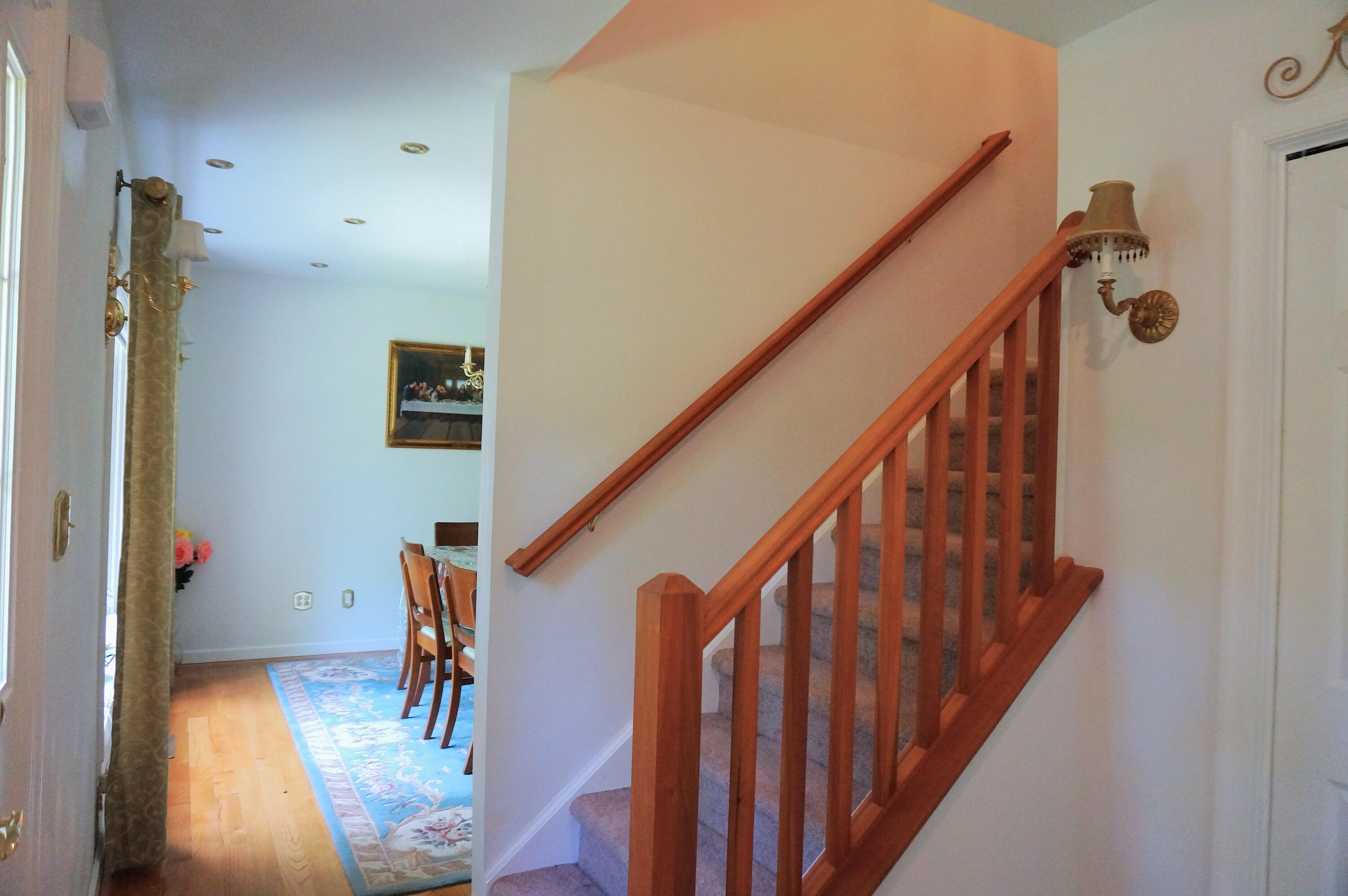 6251 Decker Road Bushkill, PA 18324 - Photo 3 of 58 a view of entryway and hall with wooden floor