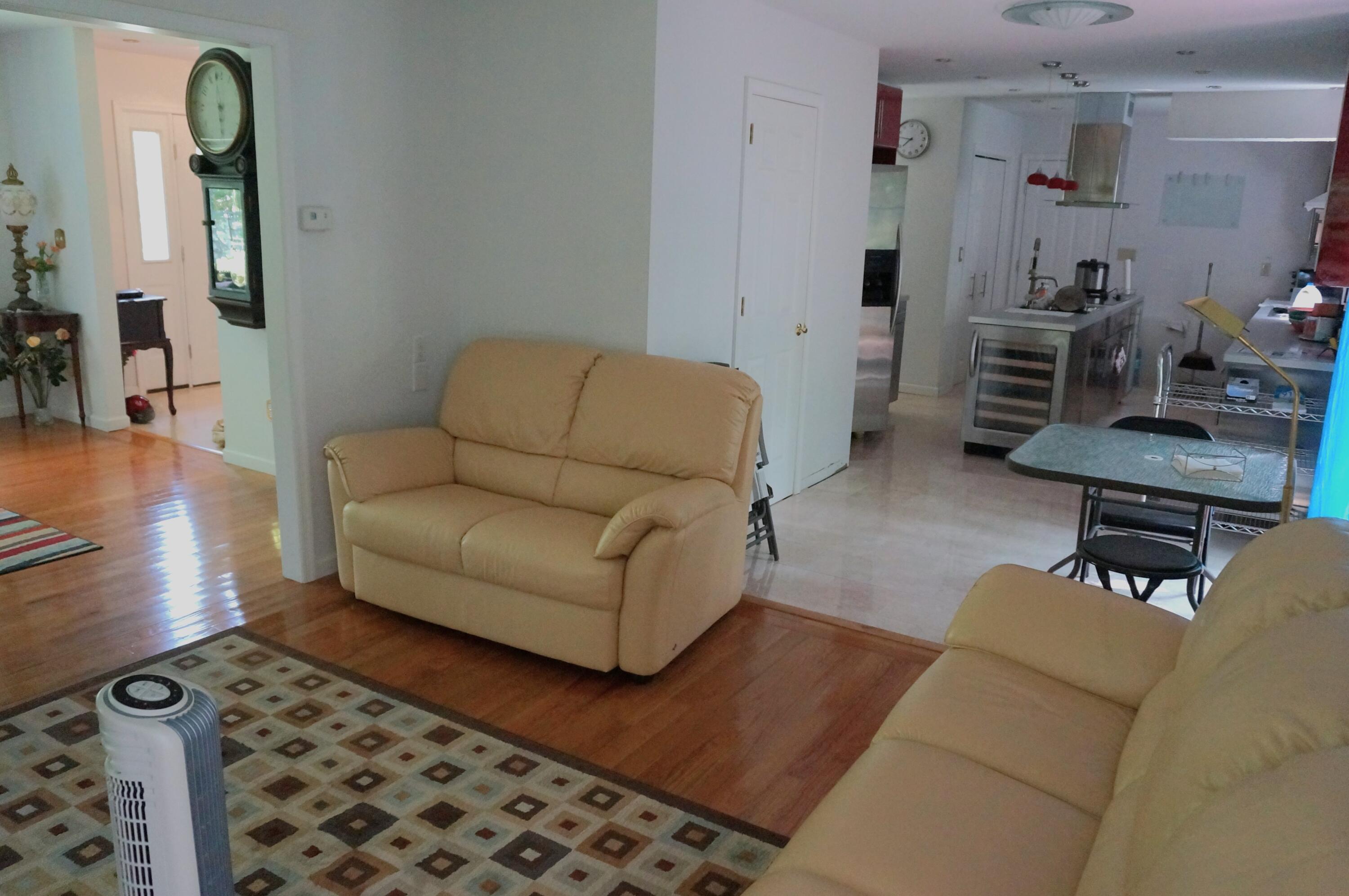 6251 Decker Road Bushkill, PA 18324 - Photo 10 of 58 a living room with furniture and a wooden floor
