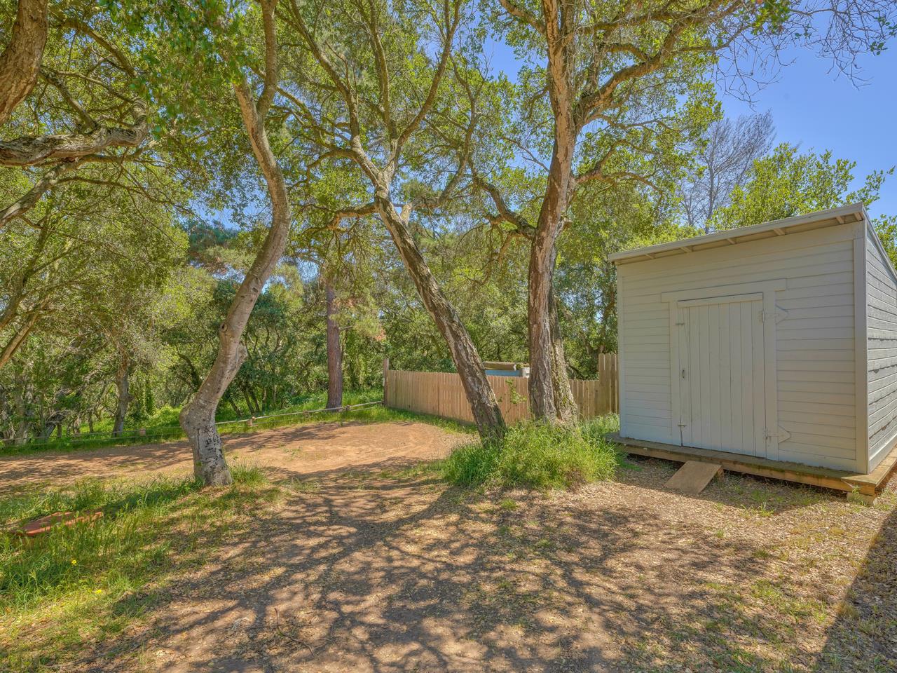 14 Vista Drive Prunedale, CA 93907 - Photo 28 of 31 a wooden bench with a tree in the background