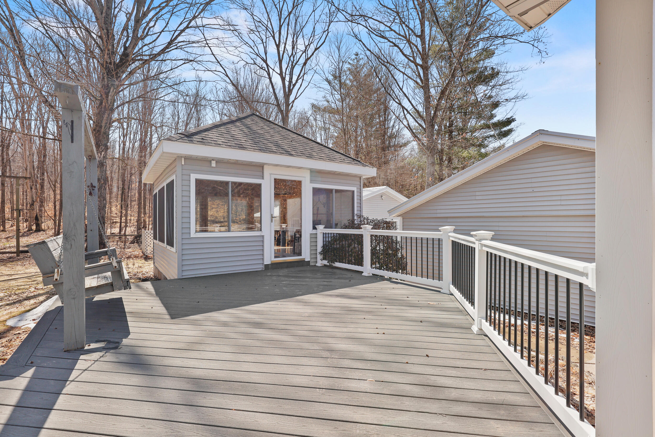 10319 East 4 1/2 Mile Road Luther, MI 49656 - Photo 45 of 61 Three season room