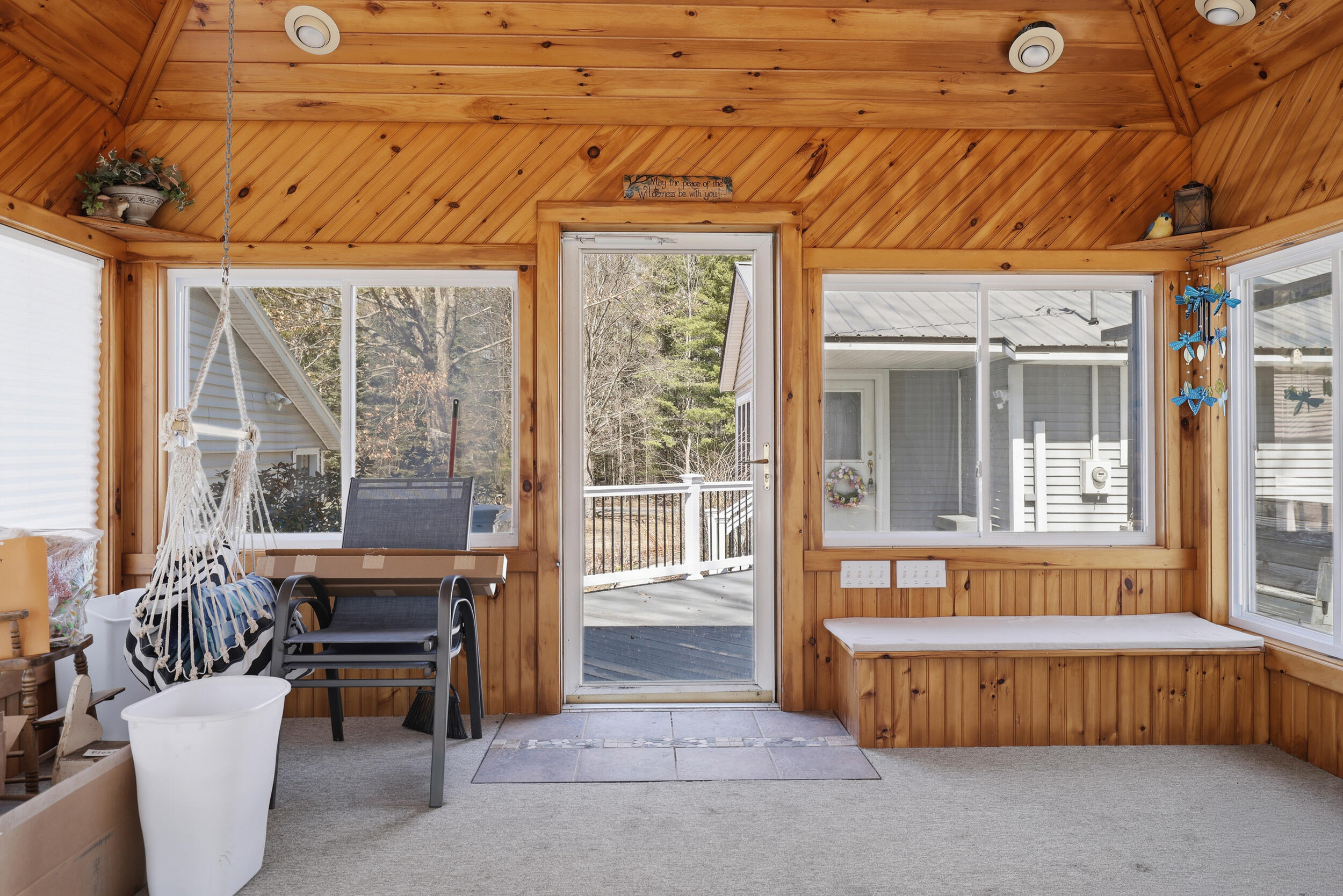 10319 East 4 1/2 Mile Road Luther, MI 49656 - Photo 47 of 61 Three Season Room