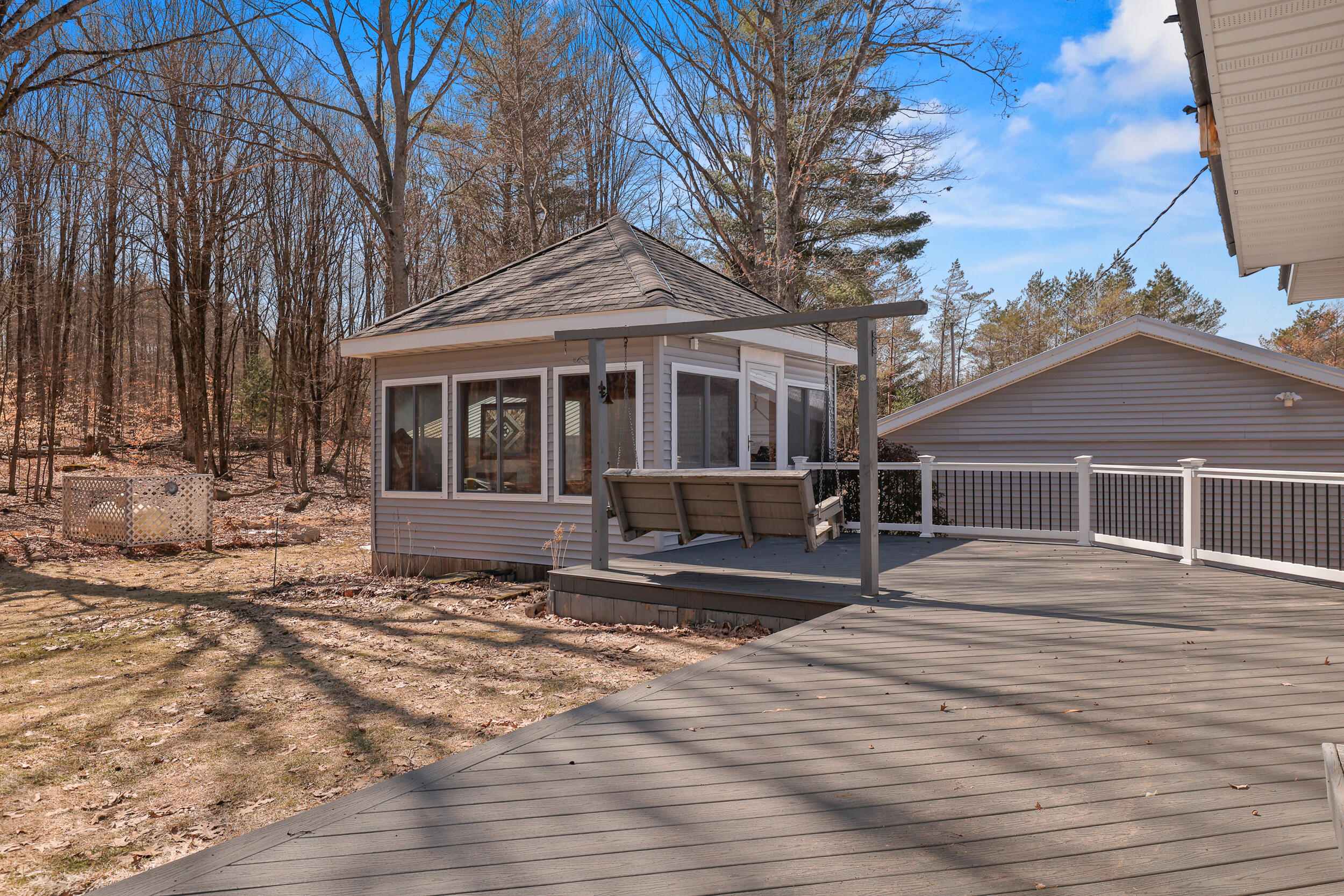 10319 East 4 1/2 Mile Road Luther, MI 49656 - Photo 50 of 61 Trex Composite Decking