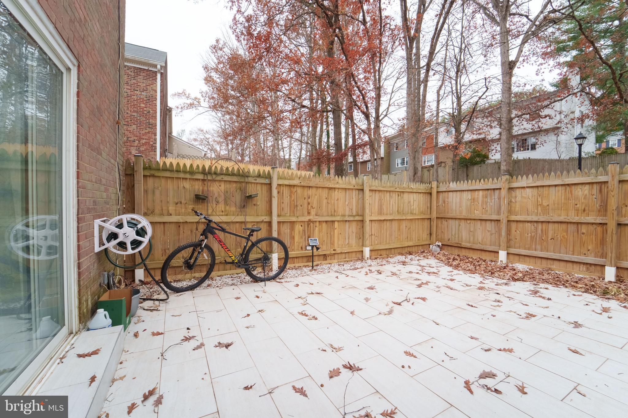 7625 Tiverton Drive, Unit 7625 Springfield, VA 22152 - Photo 19 of 22 a view of a backyard