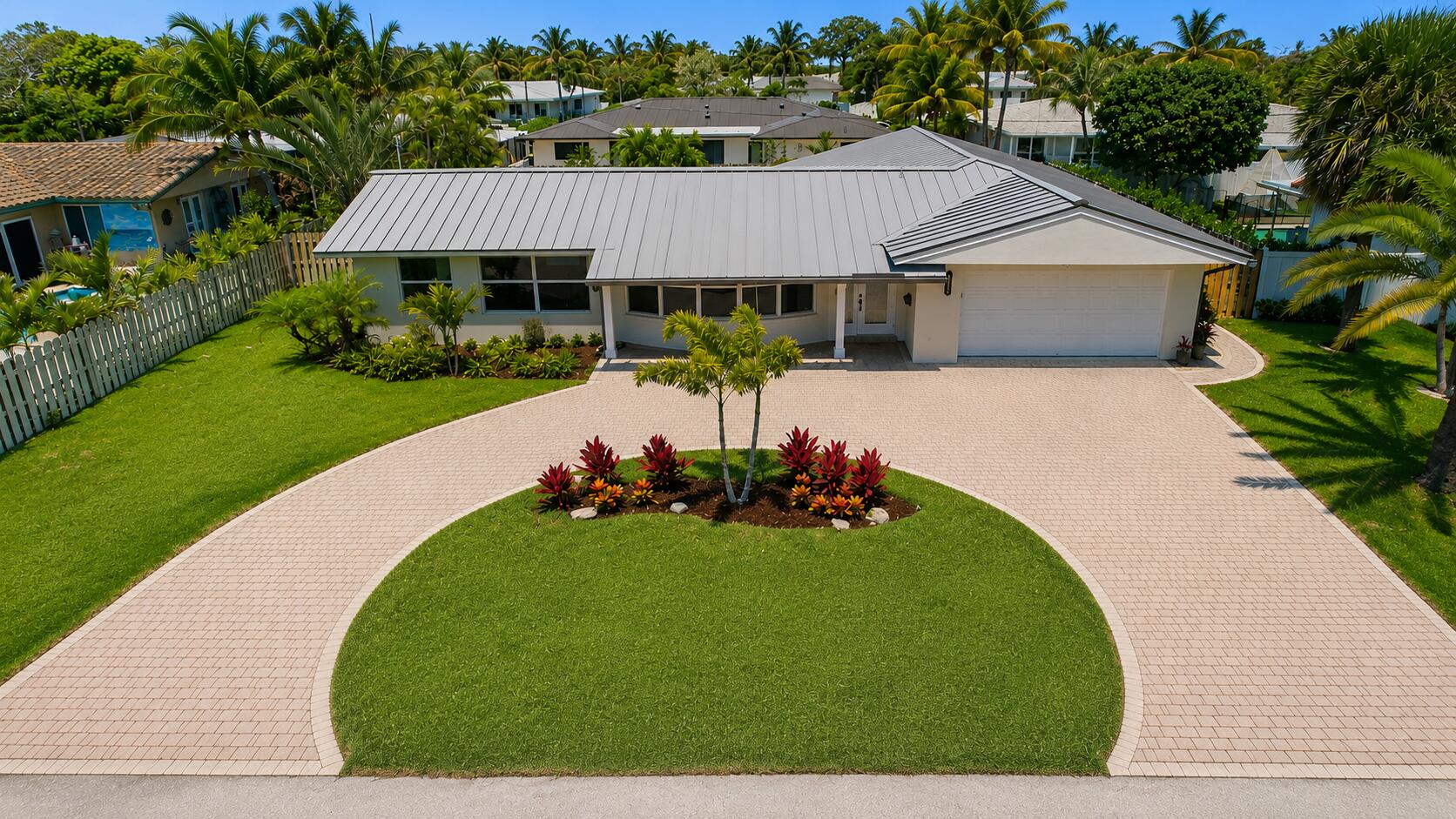 4111 Northeast 26th Terrace Lighthouse Point, FL 33064 - Photo 2 of 48 Front Aerial