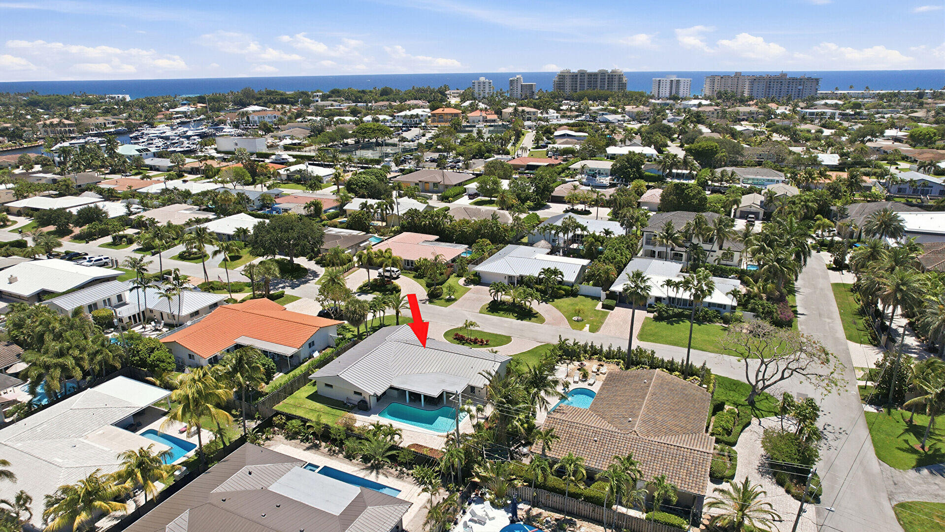 4111 Northeast 26th Terrace Lighthouse Point, FL 33064 - Photo 43 of 48 Aerial