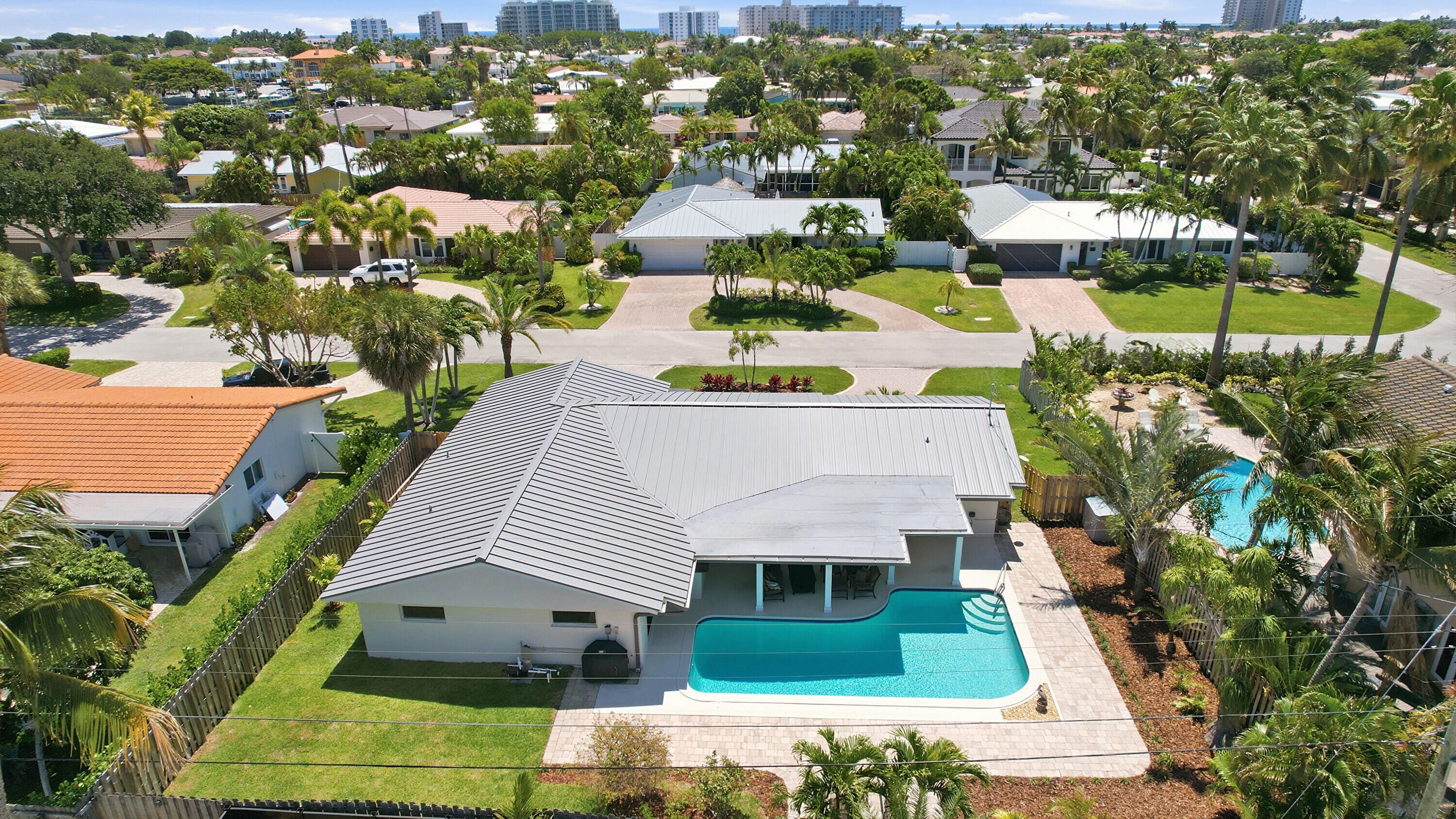 4111 Northeast 26th Terrace Lighthouse Point, FL 33064 - Photo 44 of 48 Aerial