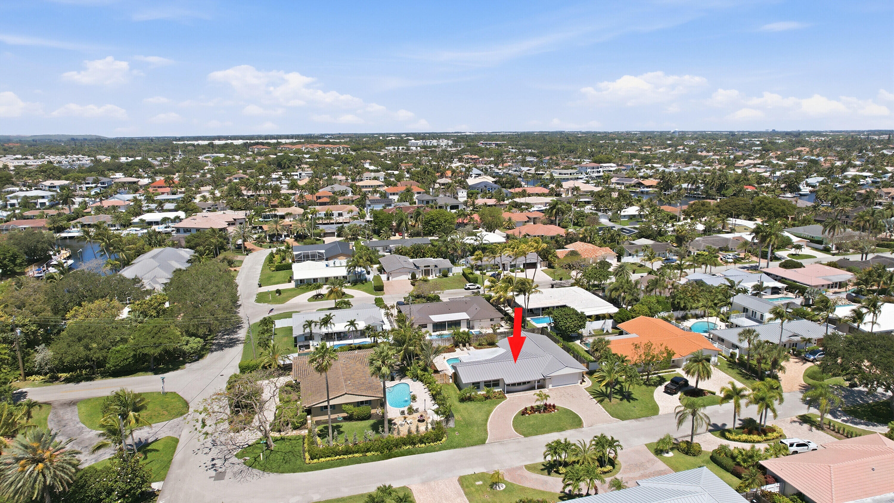 4111 Northeast 26th Terrace Lighthouse Point, FL 33064 - Photo 48 of 48 Aerial