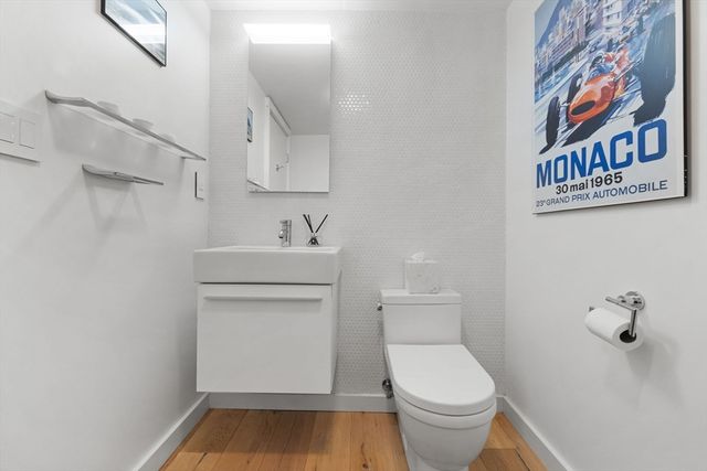 a bathroom with a sink and a toilet