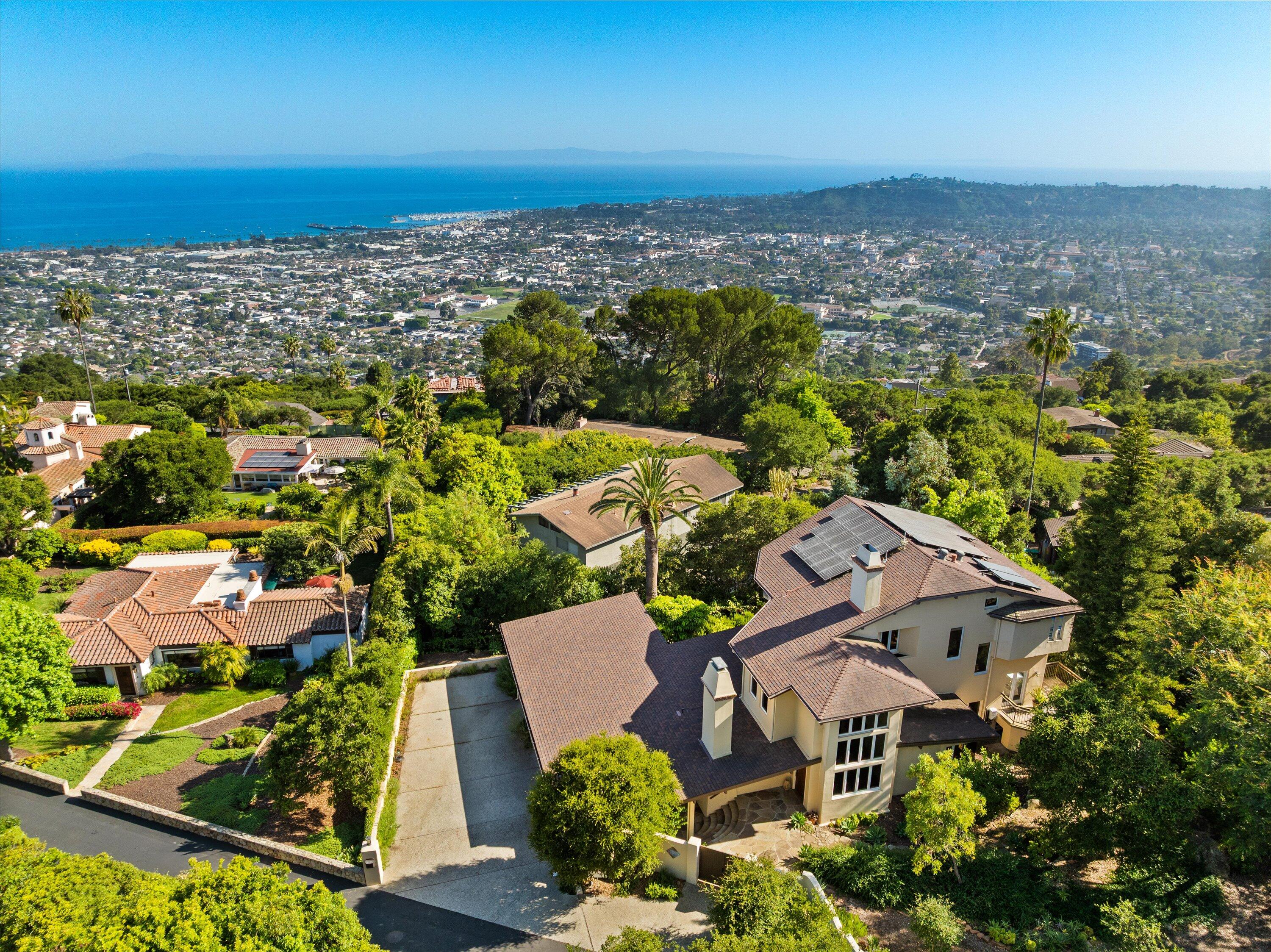 1235 Mission Ridge Road Santa Barbara, CA 93103 - Photo 1 of 27 an aerial view of multiple house
