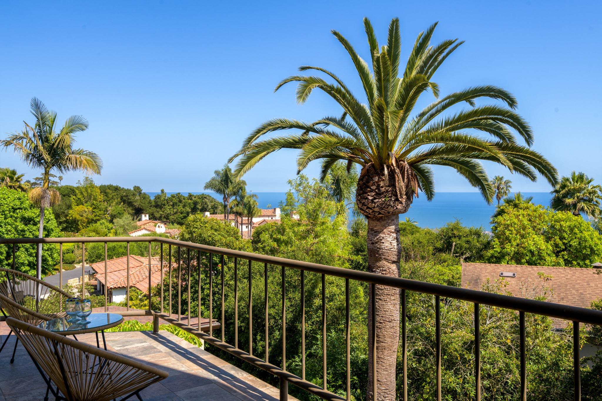 1235 Mission Ridge Road Santa Barbara, CA 93103 - Photo 18 of 27 a view of a balcony with lake view