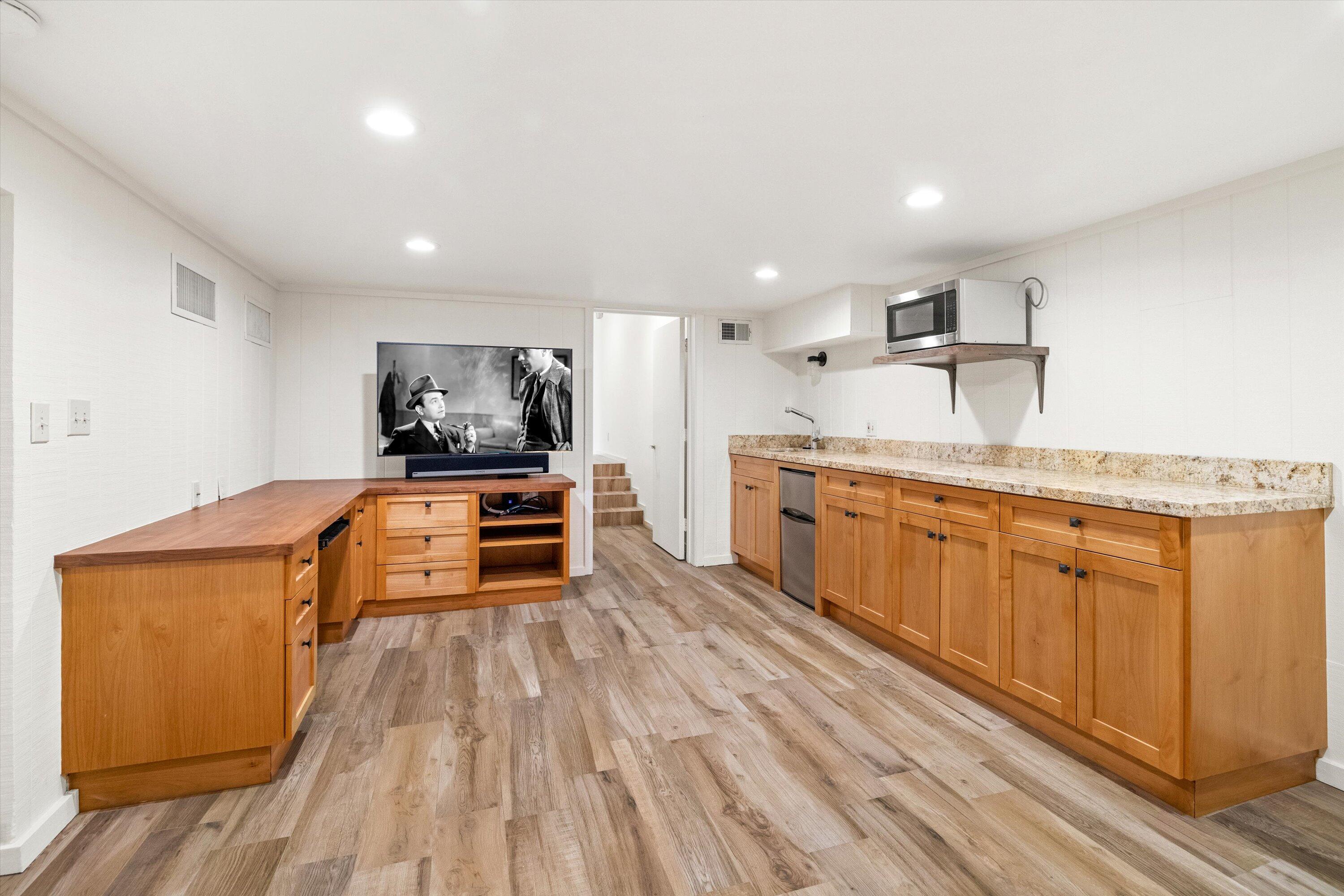 1235 Mission Ridge Road Santa Barbara, CA 93103 - Photo 21 of 27 a kitchen with stainless steel appliances granite countertop a stove and a sink