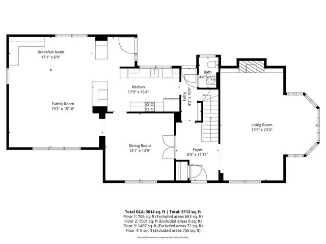 a picture of a floor plan