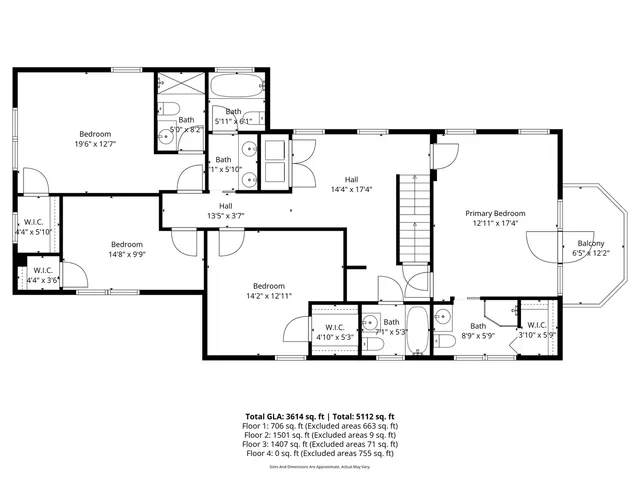 a picture of a floor plan