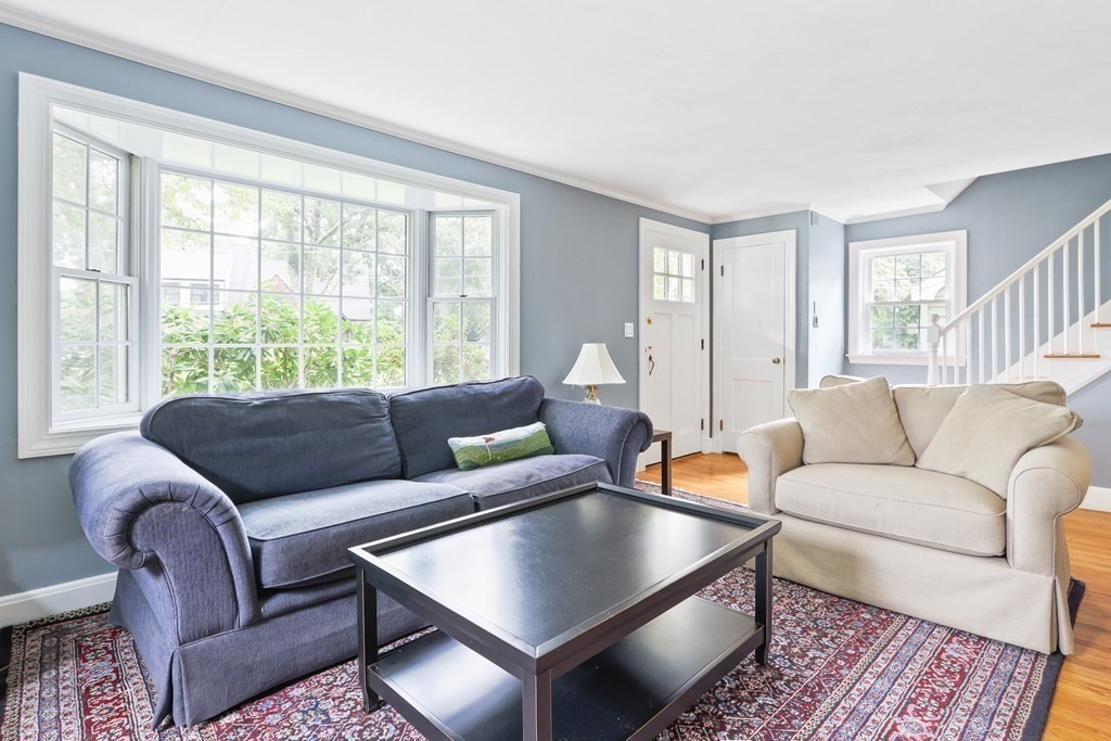 3 Overlook Road Needham, MA 02492 - Photo 14 of 32 a living room with furniture and a window