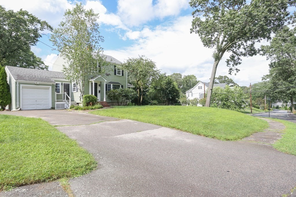 3 Overlook Road Needham, MA 02492 - Photo 2 of 32 a view of house with outdoor space and garden