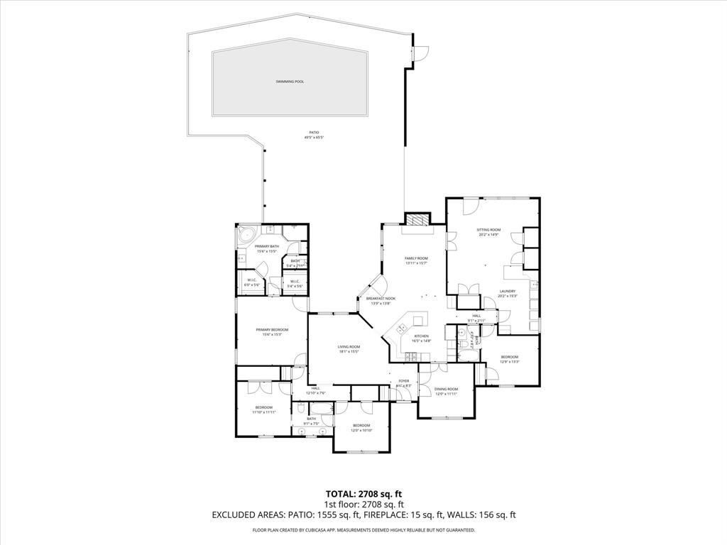 703 Gibraltar Lane Lorena, TX 76655 - Photo 39 of 39 a picture of floor plan