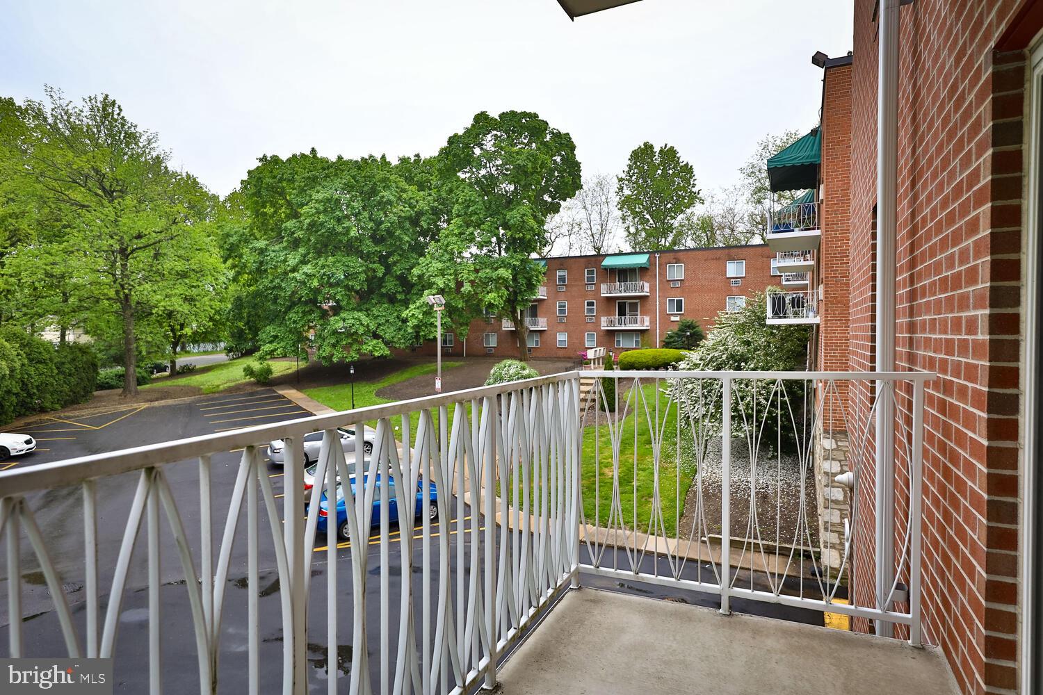 1600 Church Road, Unit B208 Wyncote, PA 19095 - Photo 17 of 20 Balcony