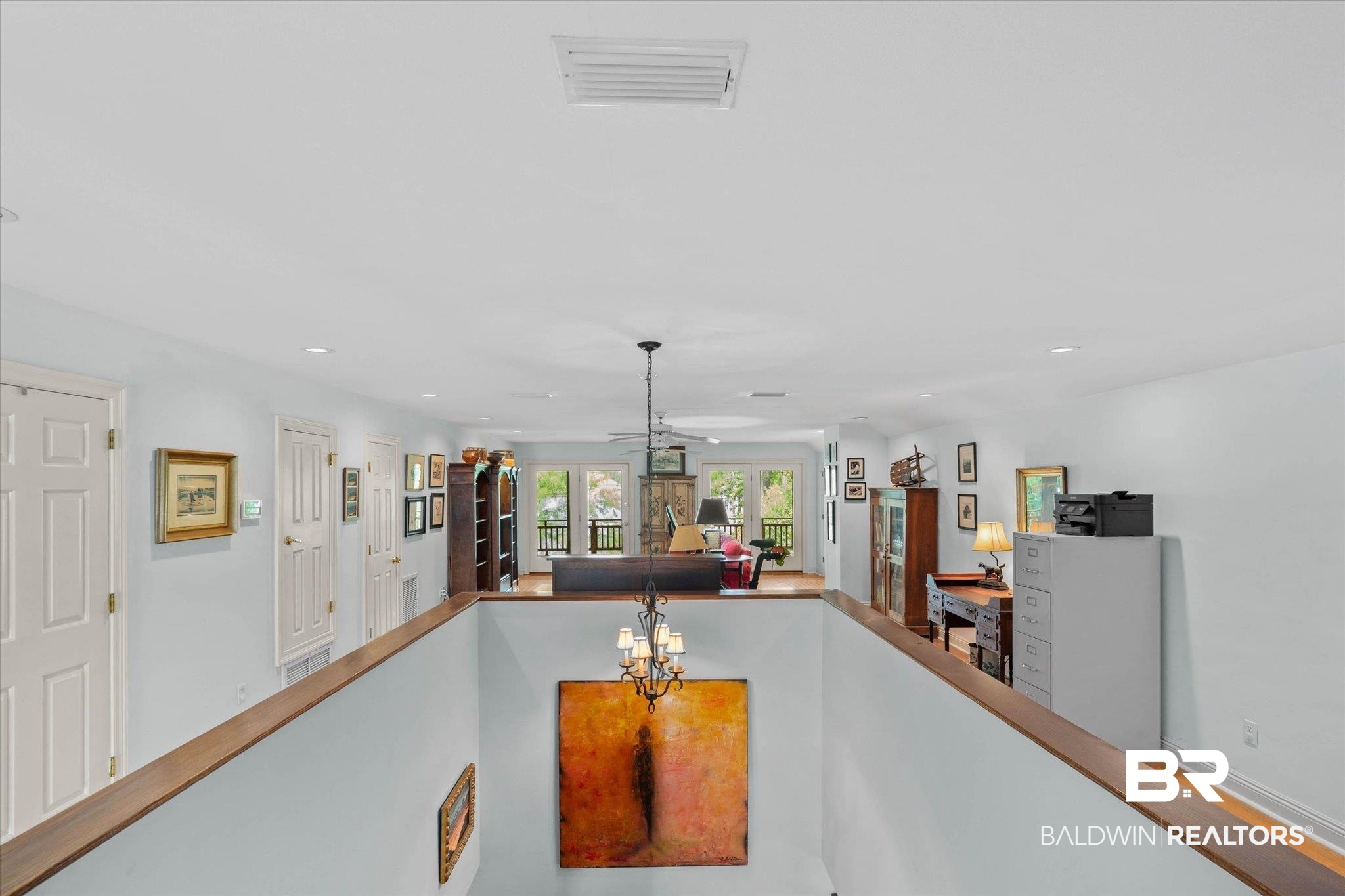 8841 Escambia Avenue Elberta, AL 36530 - Photo 33 of 66 View of Upstairs Living Are from Staircase