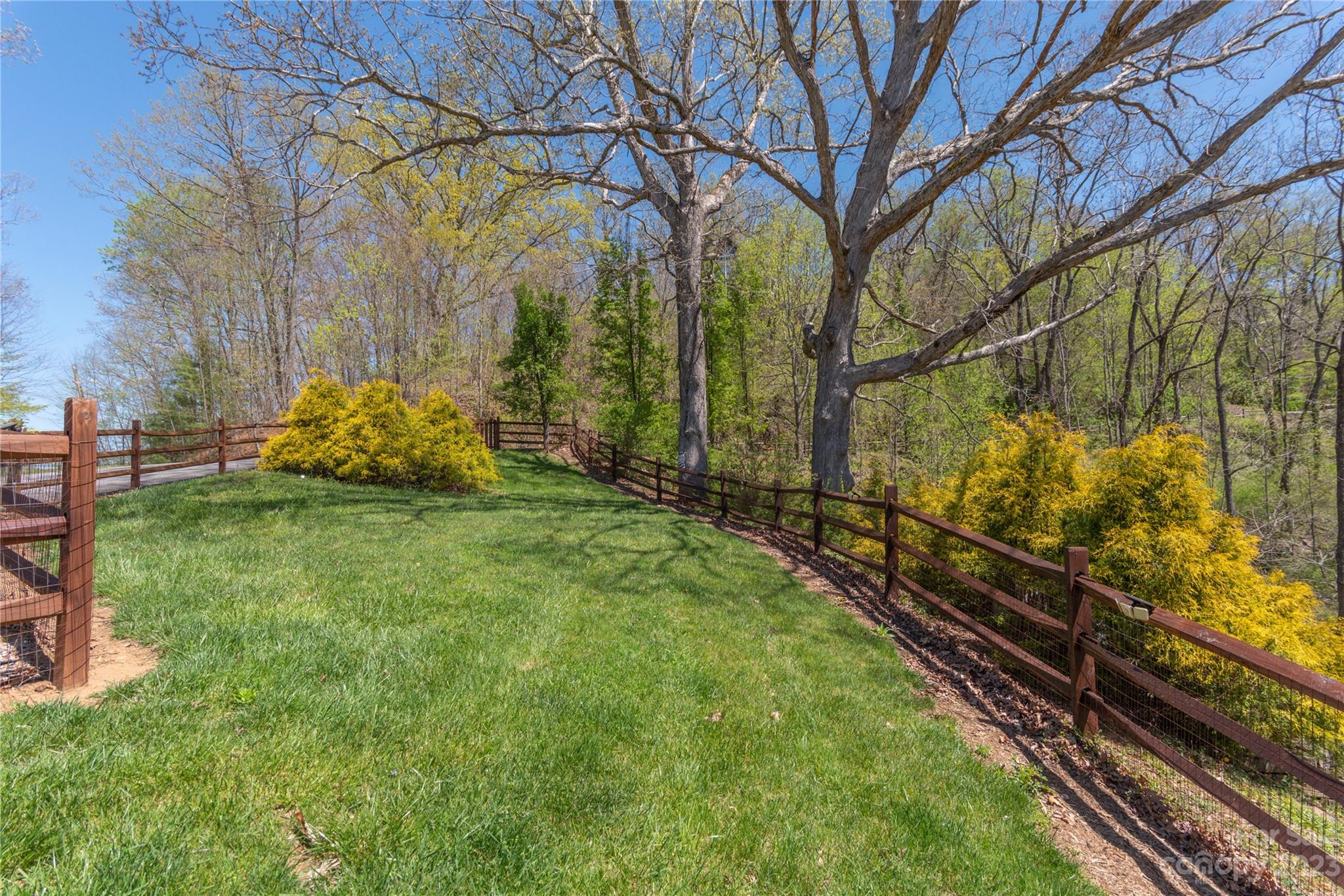 19 Rons Ridge Waynesville, NC 28785 - Photo 25 of 30 a backyard of a house with lots of green space