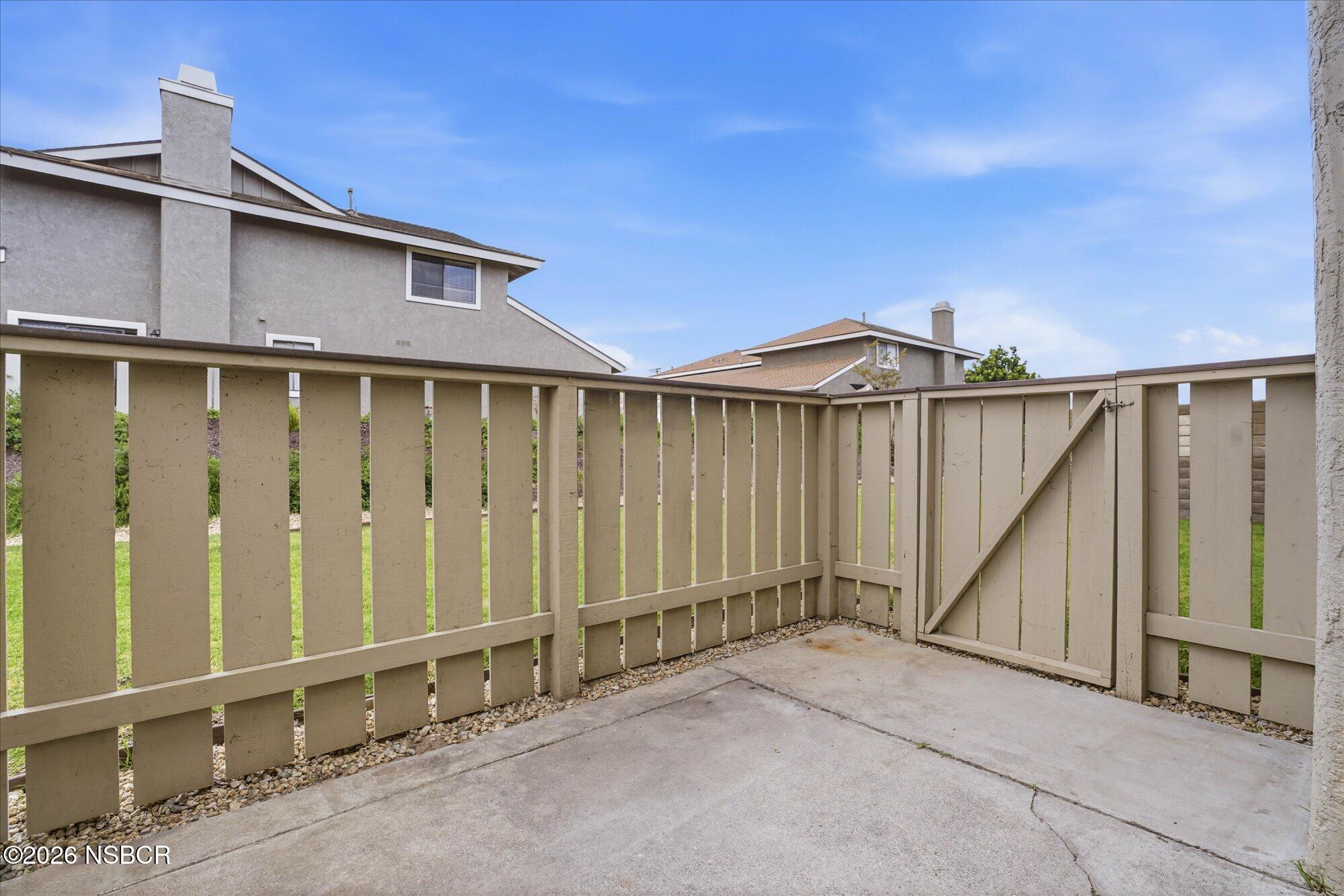 1192 Sumner Place, Unit D Santa Maria, CA 93455 - Photo 16 of 18 a view of a balcony with an outdoor space