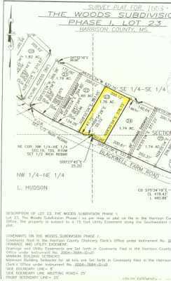Lot 23 Lot Road Saucier, MS 39574 - Photo 3 of 3 Additional Photo