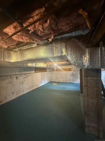 a view of water heater room