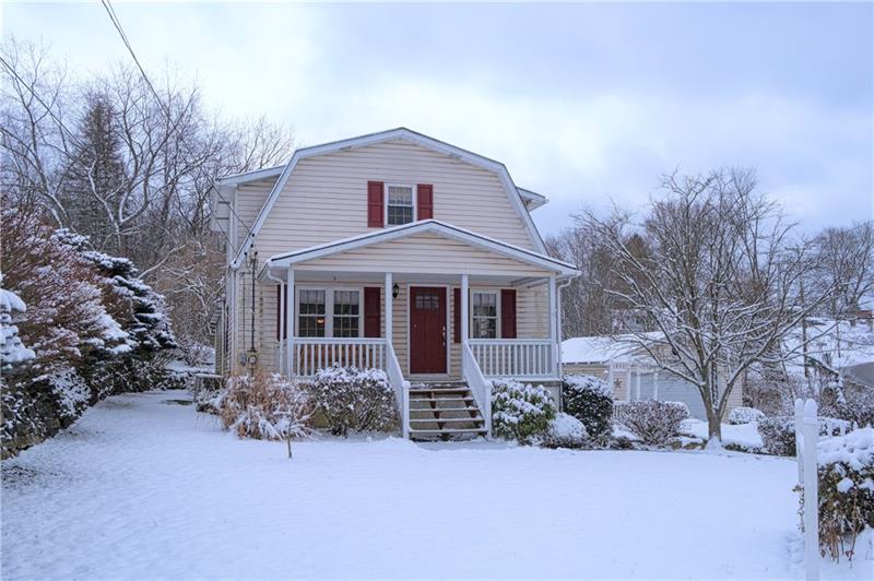 110 Conway Wallrose Road Freedom, PA 15042 - Photo 2 of 25 Cozy front porch! Newly added exterior front door.