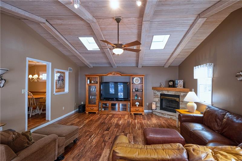 110 Conway Wallrose Road Freedom, PA 15042 - Photo 5 of 25 Enjoy relaxing around the gas fire place
