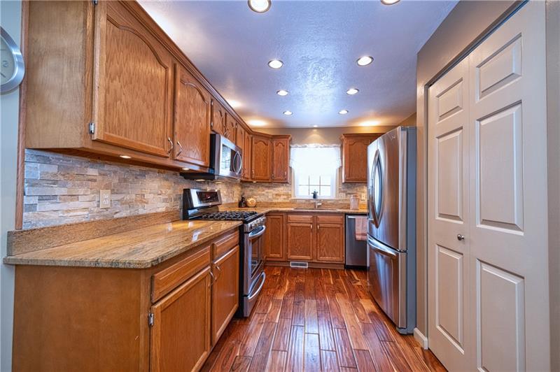 110 Conway Wallrose Road Freedom, PA 15042 - Photo 6 of 25 Recently remodeled kitchen with granite counter-tops. Large pantry is an added bonus.