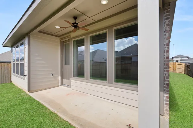 a view of front door