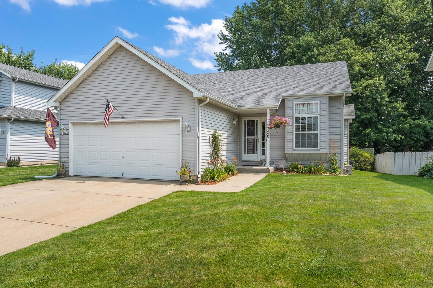 720 Corinth Avenue Valparaiso, IN 46383 - Photo 1 of 1 a view of a house with a yard and garage