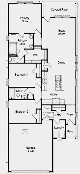 26823 Celestial Cypress Road Hockley, TX 77447 - Photo 26 of 26 Floor Plan