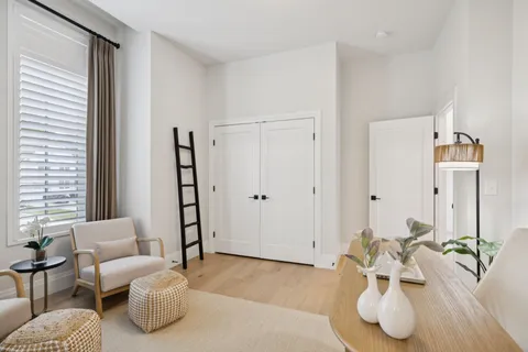a kitchen with a sink and a window