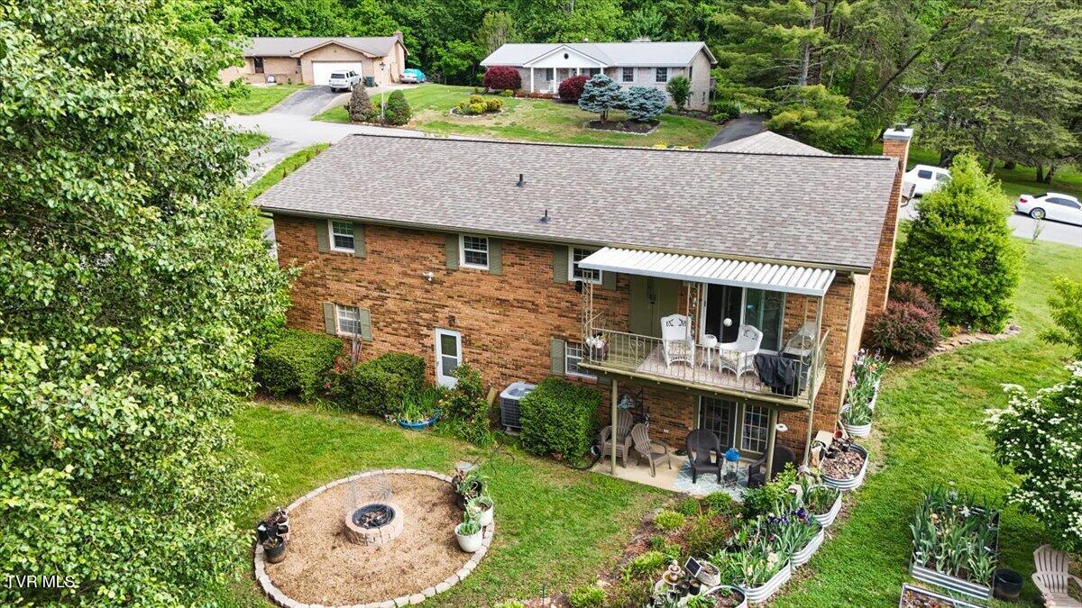 1406 Kevin Lane Greeneville, TN 37745 - Photo 33 of 45 Back Arial View