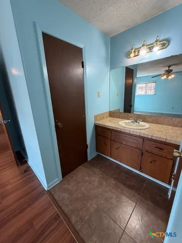 a room with a washer and dryer