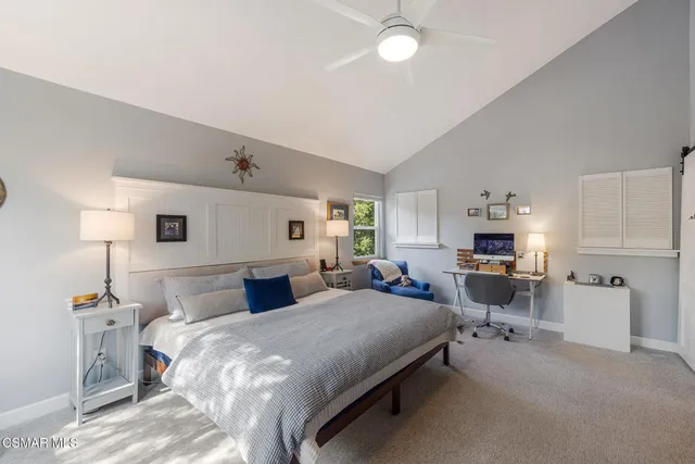 a view of a bathroom with a glass door