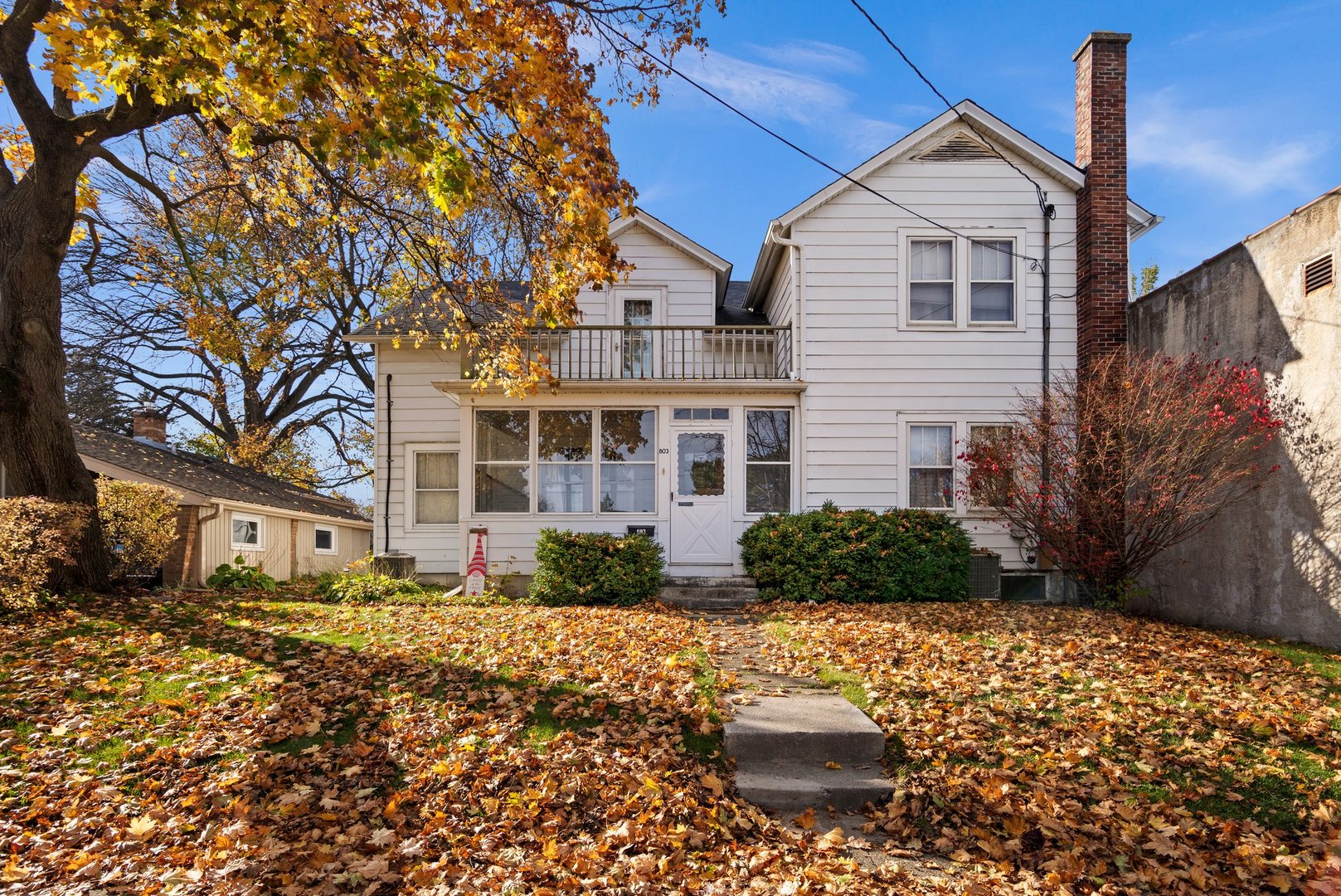 803 South 3rd Street, Unit 1 St. Charles, IL 60174 - Photo 1 of 16 a front view of a house with garden