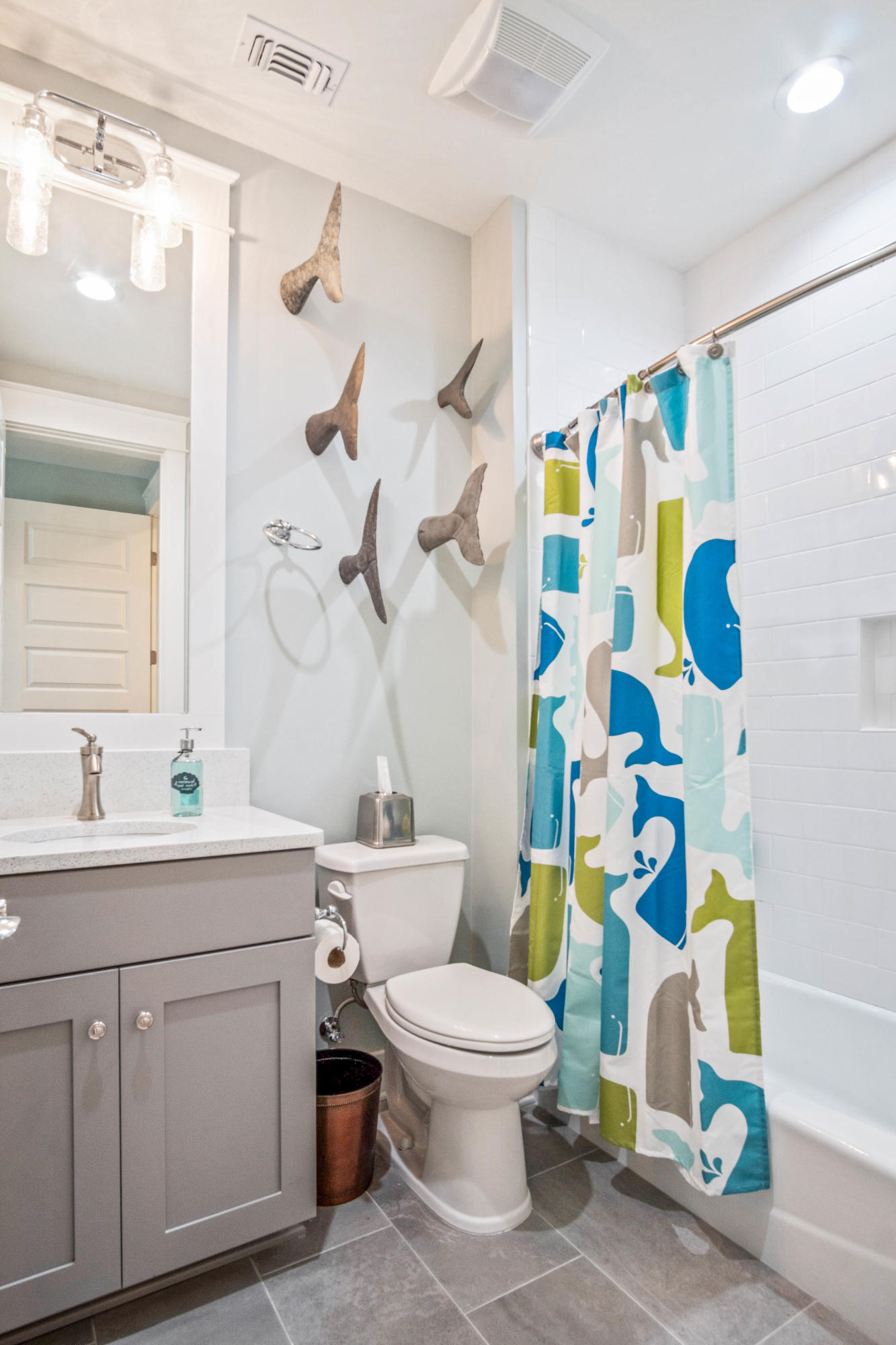 265 Ridgewalk Circle Santa Rosa Beach, FL 32459 - Photo 36 of 62 a bathroom with a sink a toilet and a shower curtain