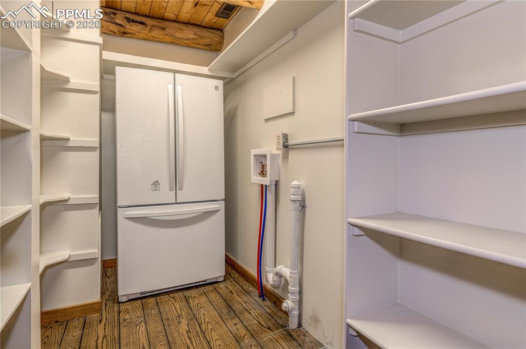 17940 Smugglers Road Monument, CO 80132 - Photo 17 of 40 Large pantry with room for extra refrigerator