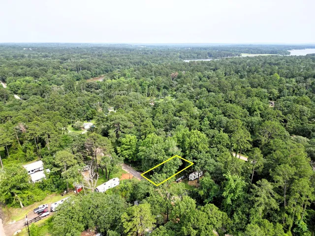 an aerial view of residential house with outdoor space