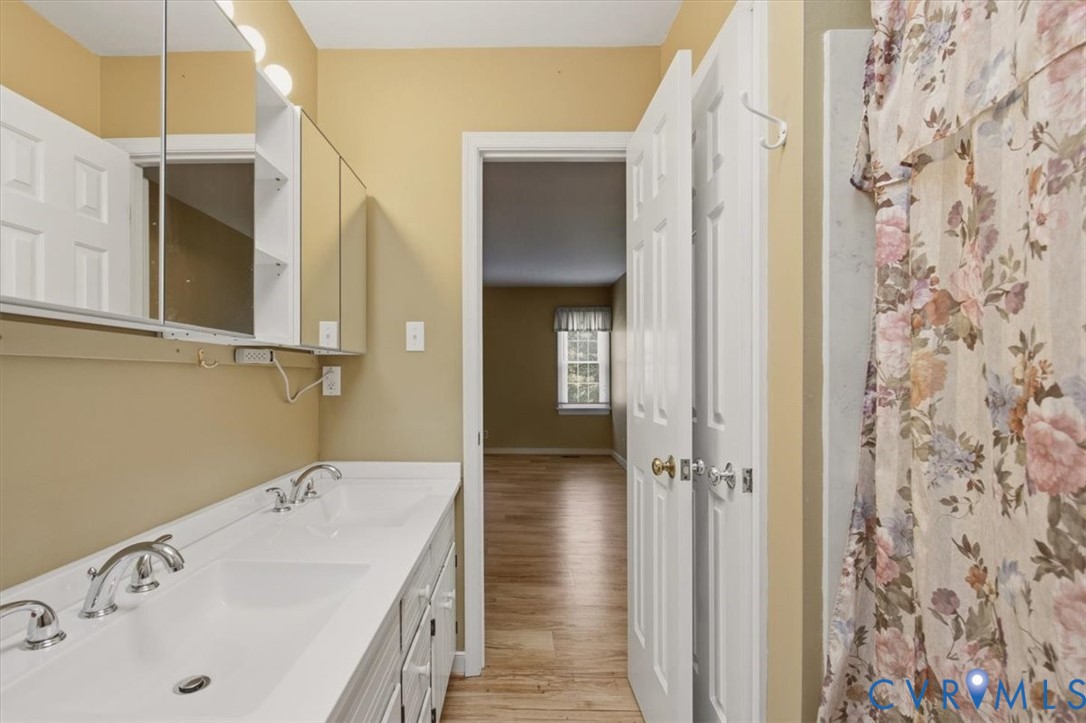 13905 Shadow Ridge Lane Midlothian, VA 23112 - Photo 47 of 55 Dual-sink vanity with chrome fixtures and ample co