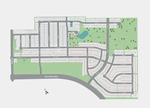 a view of a garden with plants