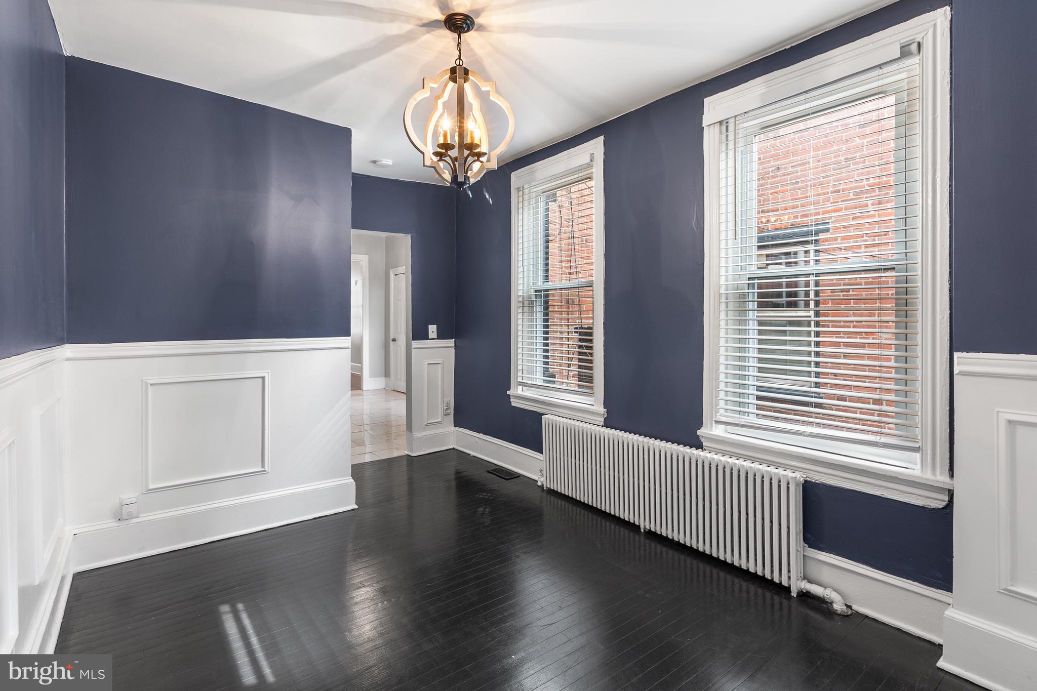1204 West 8th Street Wilmington, DE 19806 - Photo 14 of 35 a view of a windows and chandelier in a room