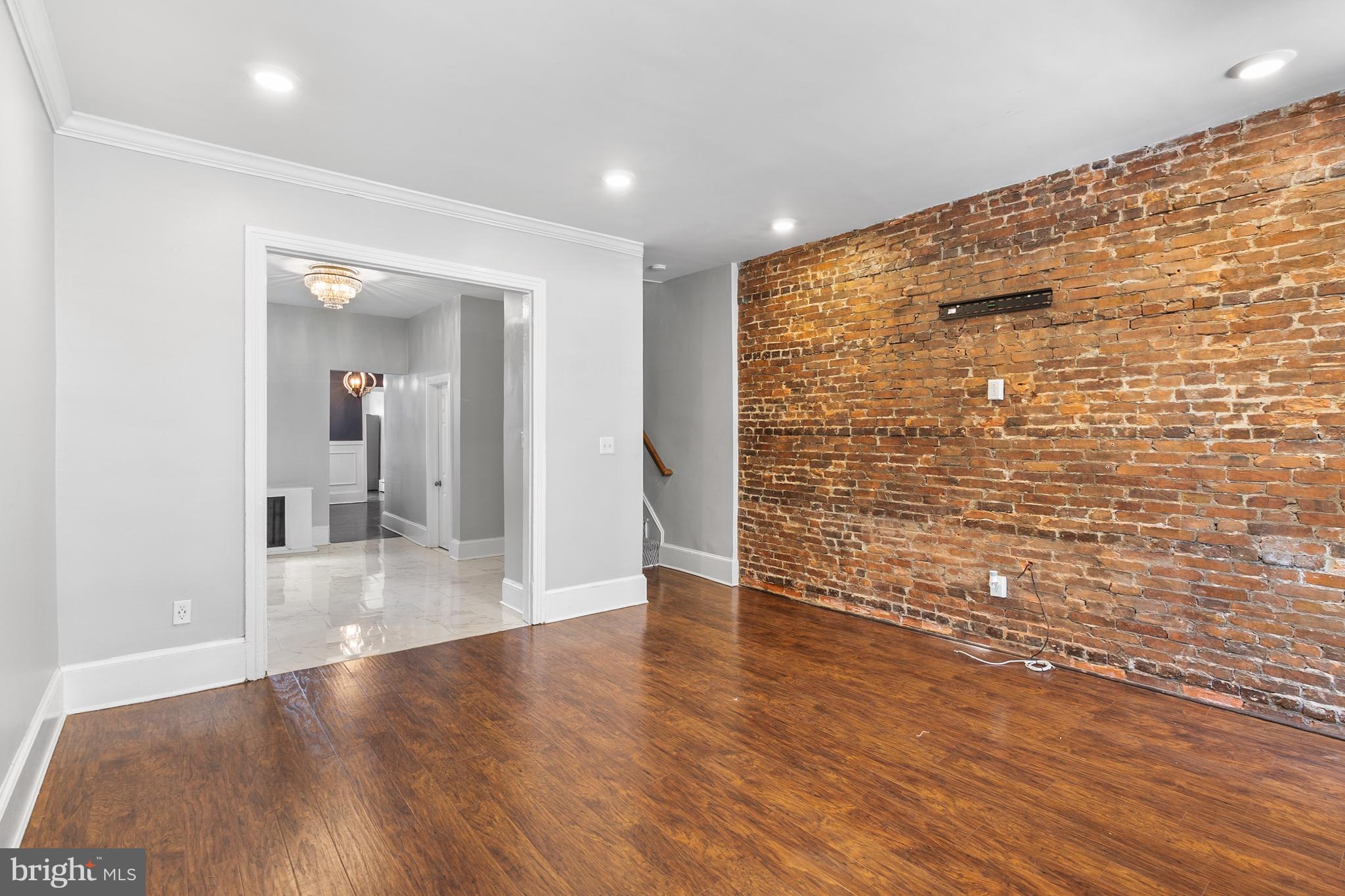 1204 West 8th Street Wilmington, DE 19806 - Photo 8 of 35 a view of livingroom with wooden floor