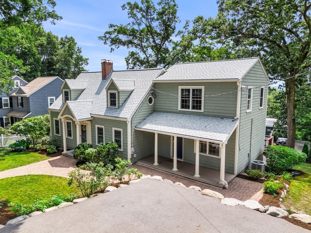 166 Hillcrest Road Needham, MA 02492 - Photo 2 of 36 a view of a yard in front of house
