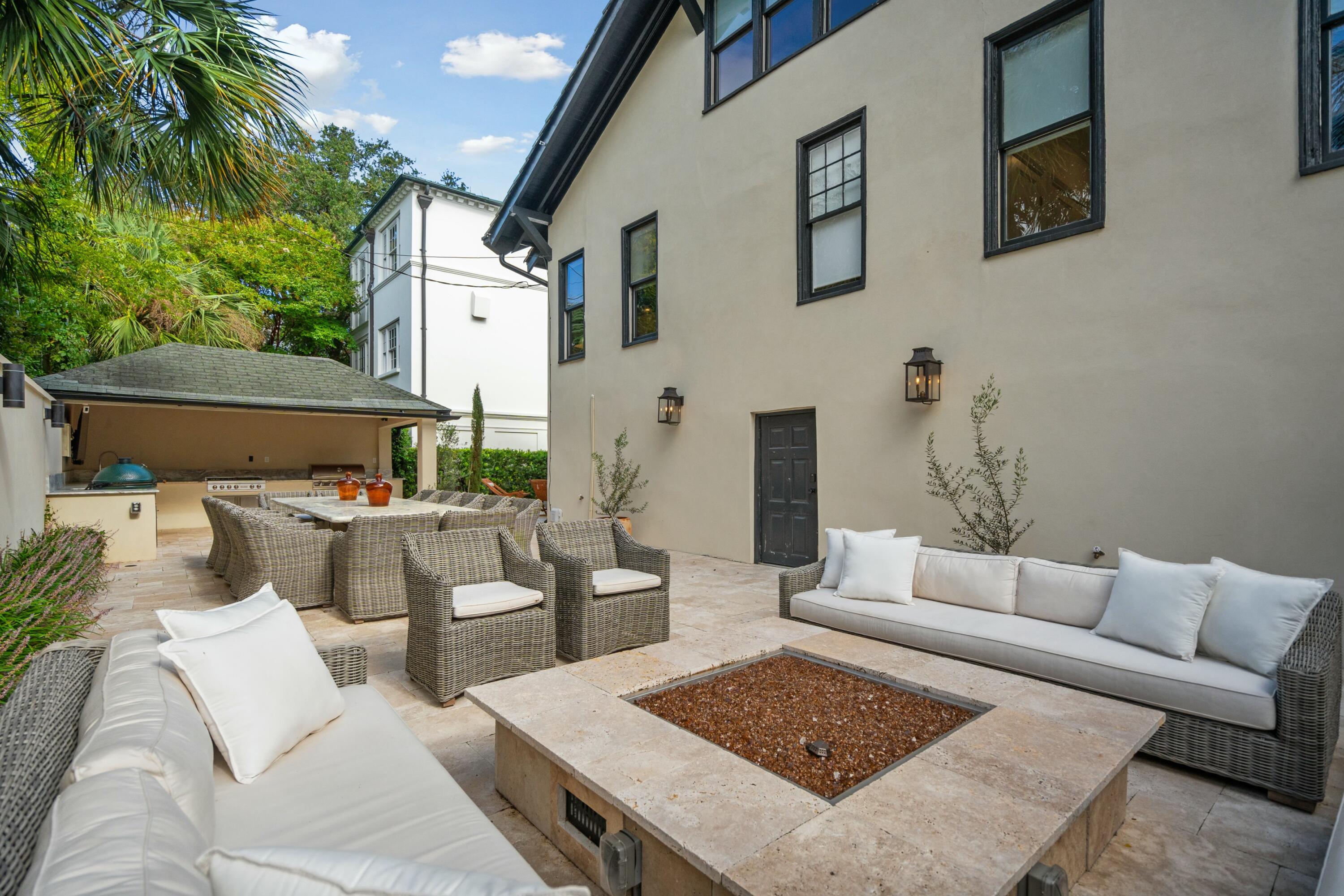 111 South Battery Charleston, SC 29401 - Photo 80 of 86 Outdoor Lounge/Firepit